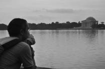 O belo Jefferson Memorial, à beira do Potomac, em Washington DC, capital dos Estados Unidos